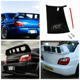 Rear Wing Spoiler Stabilizer for Subaru WRX STi 04-07