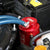 Red Engine Oil Catch Tank Reservoir 0.7L 10mm Round JDM Performance