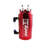Red Engine Oil Catch Tank Reservoir 0.7L 10mm Round