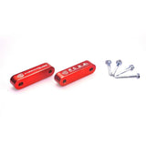 Red JDM Hood Spacer Risers Honda Civic