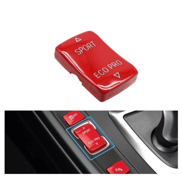 Red Sport Button Switch  For Bmw 1 2 3 4 Series F20 F21 F22 F23 F30 F31 F34 F35 JDM Performance