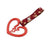 Red Broken Heart Tsurikawa Red Blossom Strap JDM Performance