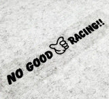 Reflective NO GOOD Racing Kanjo Osaka Japan Stickers