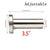 Removable Exhaust Silencer Baffle Inset Db Killer 3.5" /4'' / 4.5''