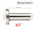 Removable Exhaust Silencer Baffle Inset Db Killer 3.5" /4'' / 4.5''