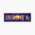Running In The 90S 5PCS Stickers