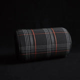 Tartan Fabric Car Headrest Pillow