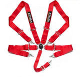 5-Point Safety Race Harness Camlock E-Marked