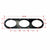 Aluminum Rear Bumper Air Diversion Diffuser Panel