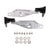 Billet Aluminum Quick Release Hood Hinge for Honda Civic EK / DC2