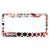 Rays Bome Graffiti Aluminum License Plate Frame