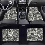 Sakura Wave Black Fabric Car Floor Mats