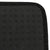 Sakura Wave Black Fabric Car Floor Mats