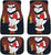 Samurai Cat JDM Car Floor Mats