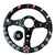 JDM Ghost Samurai Cherry Blossom Drift Steering Wheel