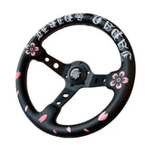 Samurai Cherry Blossom Steering Wheel