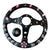Samurai Cherry Blossom Steering Wheel