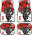 Samurai & Dragon JDM Car Floor Mats