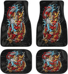 Samurai Koi Car Floor Mat