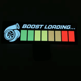 Boost Loading LED Window Sticker