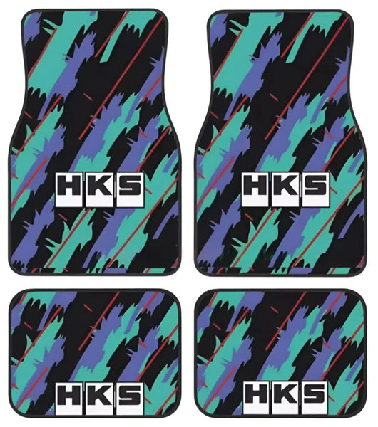 HKS Livery Fabric Floor Mats