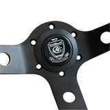 Vertex Black 1996 Steering Wheel