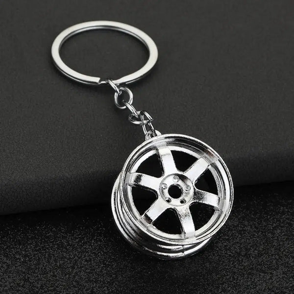 TE37 Keychain Alloy Wheel