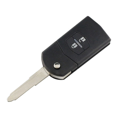 Uncut Blade 2 Button Remote For Mazda 3 5 6  M6 M3 RX8 MX5