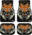 Shinigami Tiger Japanese Car Floor Mats