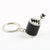 Six Speed Manual Transmission Gear Shift Keychain