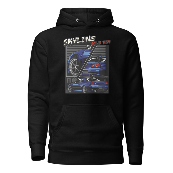 Skyline R34 GTR Hoodie