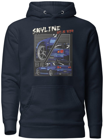 Skyline R34 GTR Hoodie