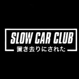 Slow Car Club Sticker Decals