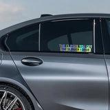 Slow Down As They Get Closer Jdm Window Stickers