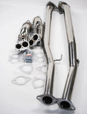 Stainless Exhaust Downpipe For Nissan 90-96 300ZX Turbo 3.0L Fairlady Z32 VG30DETT