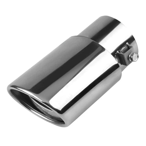 Stainless Steel Car Exhaust Tip, 2.1In To 1.5In Universal Car Exhaust Pipe Modification Tail Throat Tail Pipe