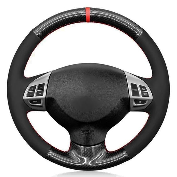 Steering Wheel Cover For Mitsubishi Lancer X 07-15 JDM Performance