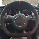 Steering Wheel CoverFor Audi A5 A7 S7 SQ5 S6 S5 S4  S3 12-18 JDM Performance