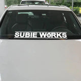 Subie Works Car JDM Sticker For Subaru BRZ Impreza WRX STI