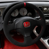 Suede Steering Wheel Cover Kit Honda Civic EP3, DC5 RSX