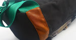 TKT Bride Bag Backpack Green Strap Leather Bottom