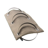 Titanium Basalt Exhaust Heat Shield Design 6" x 12"