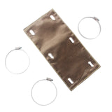 Titanium Basalt Exhaust Heat Shield Design 6" x 12"