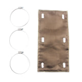 Titanium Basalt Exhaust Heat Shield Design 6" x 12"