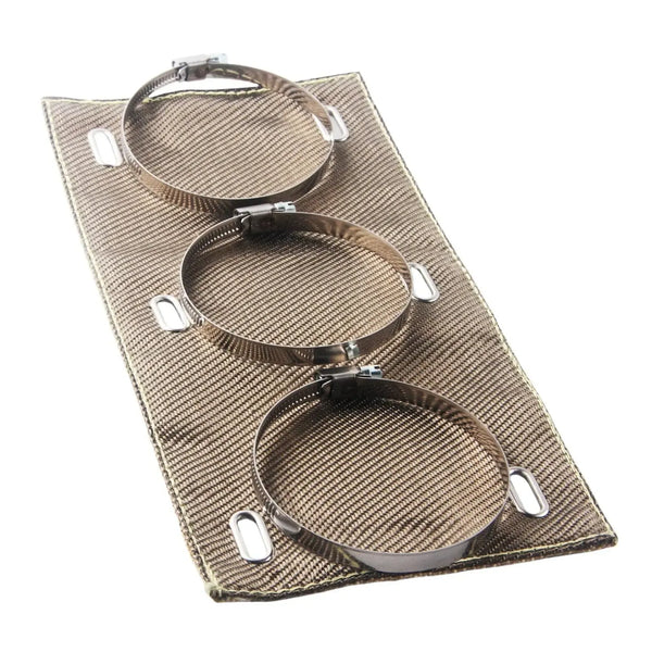 Titanium Basalt Exhaust Heat Shield Design 6" x 12"