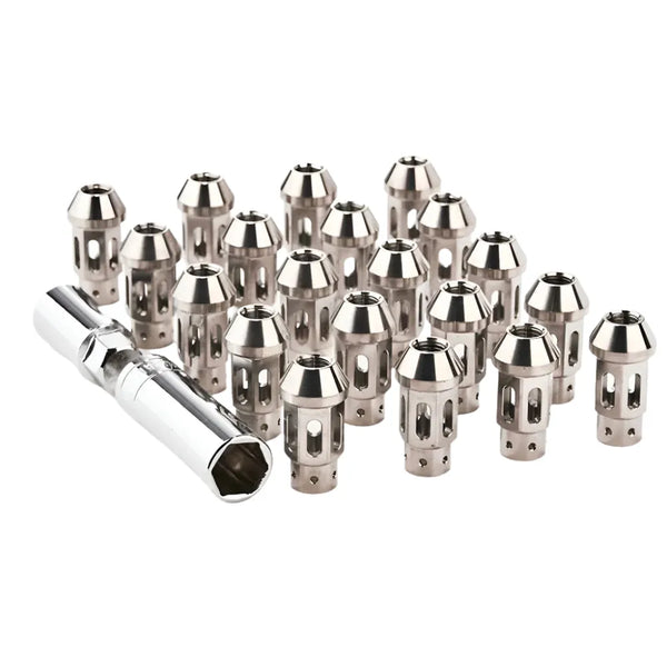 Titanium GR5 Hollow Lug Nuts 50mm
