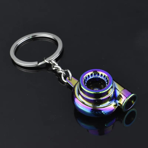 Key chain Turbo Turbocharger Spinning Turbo Key Chain