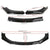 Universal Gloss Black Front Splitter Lip