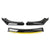 Universal Gloss Black Front Splitter Lip