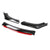 Universal Gloss Black Front Splitter Lip